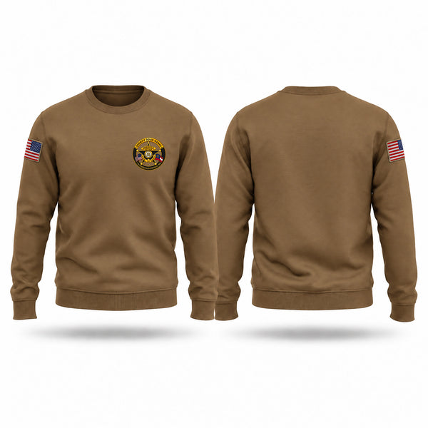 Crew Neck Sweatshirt, CCSO, Police, Teamtime, Team time, sublimation, custom sports apparel, team uniforms, spirit wear, spiritwear, sports uniforms, custom shirts, team store, custom team store, fundraiser sports, apparel fundraiser