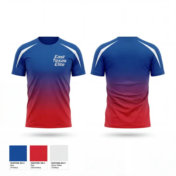 Short Sleeve Performance Shirt, East Texas Elite, Women's Basketball, Teamtime, Team time, sublimation, custom sports apparel, team uniforms, spirit wear, spiritwear, sports uniforms, custom shirts, team store, custom team store, fundraiser sports, apparel fundraiser