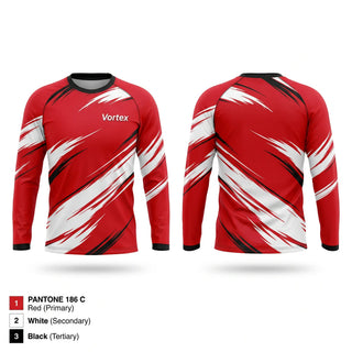 Long Sleeve Performance Shirt, Vortex, Softball, Teamtime, Team time, sublimation, custom sports apparel, team uniforms, spirit wear, spiritwear, sports uniforms, custom shirts, team store, custom team store, fundraiser sports, apparel fundraiser