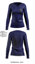 MCPD Albany. 69051575 Women's Long Sleeve V-neck Shirt - 1