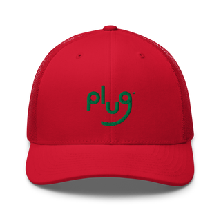 Plug Green Hydrogen 22679521 Retro Trucker Hat | Yupoong 6606