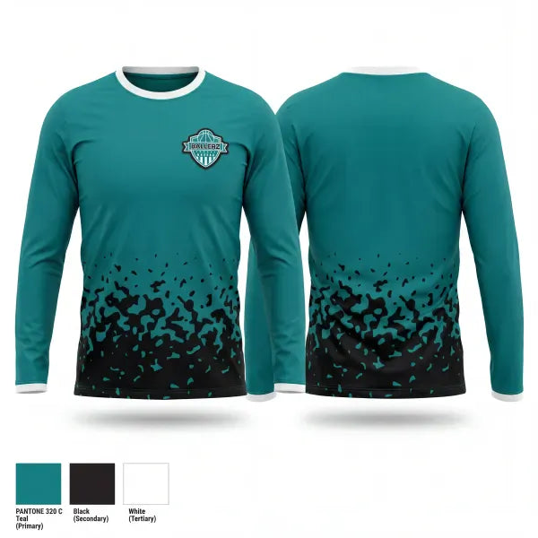 Long Sleeve Performance Shirt, Nassau Ballerz, Men's Basketball, Teamtime, Team time, sublimation, custom sports apparel, team uniforms, spirit wear, spiritwear, sports uniforms, custom shirts, team store, custom team store, fundraiser sports, apparel fundraiser