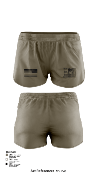 Ranger Panties, 136 EVCC, Army, Teamtime, Team time, sublimation, custom sports apparel, team uniforms, spirit wear, spiritwear, sports uniforms, custom shirts, team store, custom team store, fundraiser sports, apparel fundraiser