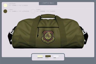Duffle Bag, 452nd MXG, Air Force, Teamtime, Team time, sublimation, custom sports apparel, team uniforms, spirit wear, spiritwear, sports uniforms, custom shirts, team store, custom team store, fundraiser sports, apparel fundraiser