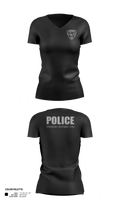 Lansing Emergency Response Team 87087078 Women's Short Sleeve V-neck Shirt - 21