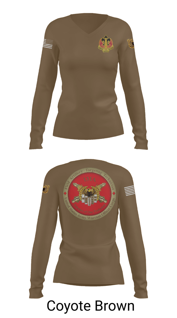 Womens Long Sleeve Vneck Shirt, 18th FAB, , Teamtime, Team time, sublimation, custom sports apparel, team uniforms, spirit wear, spiritwear, sports uniforms, custom shirts, team store, custom team store, fundraiser sports, apparel fundraiser