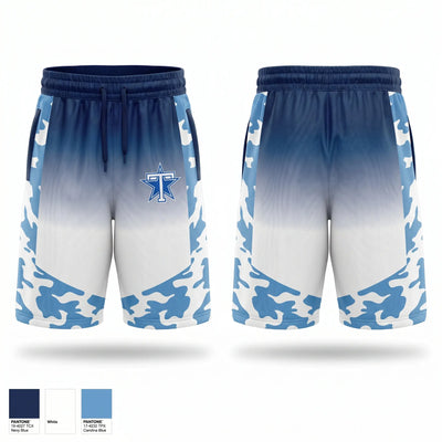 Telstar High School Basketball 69194889 Mens Reversible Basketball Shorts - 1