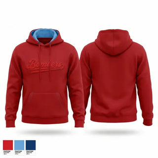 Hoodie, NWFL BOMBERS, Baseball, Teamtime, Team time, sublimation, custom sports apparel, team uniforms, spirit wear, spiritwear, sports uniforms, custom shirts, team store, custom team store, fundraiser sports, apparel fundraiser