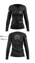 152 ESC 95946759 Women's Long Sleeve V-neck Shirt - 12