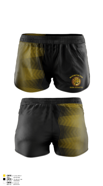 Golden Jaguaretts Dance/Step Team 62513420 Women's Shorts - 2