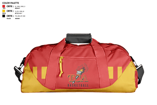Duffle Bag, Torches, Men's Basketball, Teamtime, Team time, sublimation, custom sports apparel, team uniforms, spirit wear, spiritwear, sports uniforms, custom shirts, team store, custom team store, fundraiser sports, apparel fundraiser