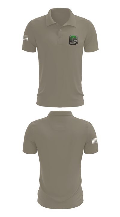 Cloudcroft Bears Band 7760214 Short Sleeve Performance Polo - 27