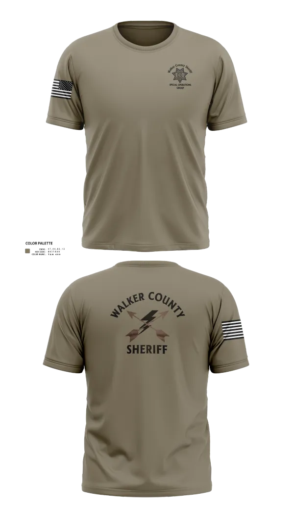 Old School Cotton Feel Shirt, Walker County Sheriff SOG Team, , Teamtime, Team time, sublimation, custom sports apparel, team uniforms, spirit wear, spiritwear, sports uniforms, custom shirts, team store, custom team store, fundraiser sports, apparel fundraiser