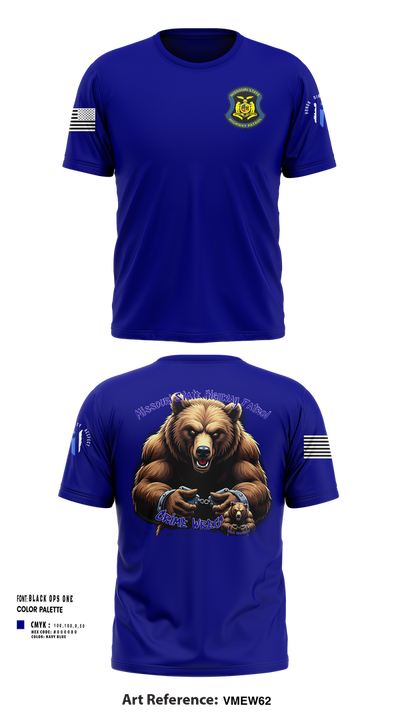 Troop A Crime Wreckers Short Sleeve Performance Shirt - 23