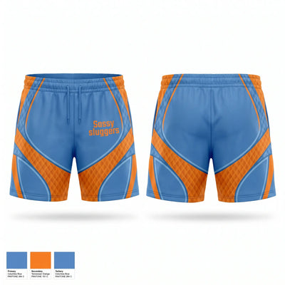 Sassy sluggers Athletic Shorts With Pockets - 1