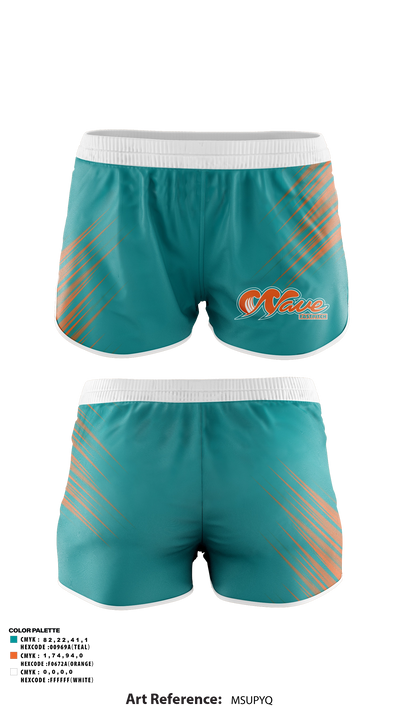 Wave Fastpitch Track Shorts - 11