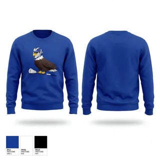 Crew Neck Sweatshirt, War Eagles, Men's Lacrosse, Teamtime, Team time, sublimation, custom sports apparel, team uniforms, spirit wear, spiritwear, sports uniforms, custom shirts, team store, custom team store, fundraiser sports, apparel fundraiser