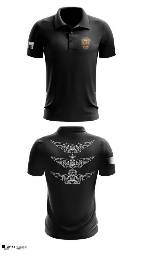 Short Sleeve Performance Polo, 2-210th Aviation Regiment, Army, Teamtime, Team time, sublimation, custom sports apparel, team uniforms, spirit wear, spiritwear, sports uniforms, custom shirts, team store, custom team store, fundraiser sports, apparel fundraiser