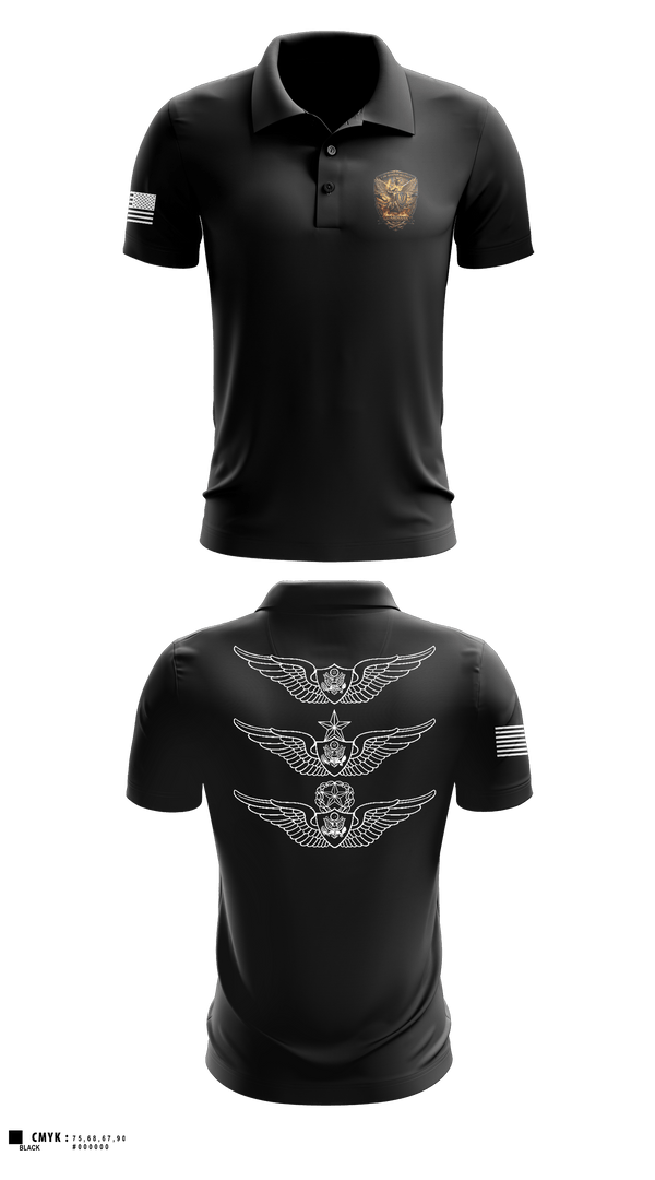 Short Sleeve Performance Polo, 2-210th Aviation Regiment, Army, Teamtime, Team time, sublimation, custom sports apparel, team uniforms, spirit wear, spiritwear, sports uniforms, custom shirts, team store, custom team store, fundraiser sports, apparel fundraiser
