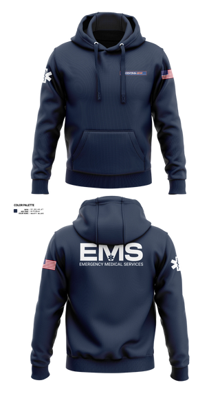 Hoodie, Central EMS, EMS/EMT, Teamtime, Team time, sublimation, custom sports apparel, team uniforms, spirit wear, spiritwear, sports uniforms, custom shirts, team store, custom team store, fundraiser sports, apparel fundraiser