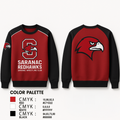 Saranac RedHawks (Saranac Wrestling Club) Crew Neck Sweatshirt - 1