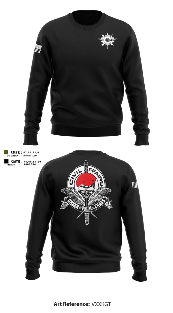 Crew Neck Sweatshirt, Joint Medical Unit, Army, Teamtime, Team time, sublimation, custom sports apparel, team uniforms, spirit wear, spiritwear, sports uniforms, custom shirts, team store, custom team store, fundraiser sports, apparel fundraiser