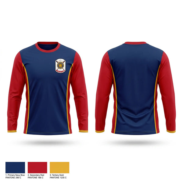 Long Sleeve Performance Shirt, NY American Legion Baseball, Baseball, Teamtime, Team time, sublimation, custom sports apparel, team uniforms, spirit wear, spiritwear, sports uniforms, custom shirts, team store, custom team store, fundraiser sports, apparel fundraiser