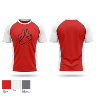 Short Sleeve Performance Shirt, Laingsburg Wolfpack, Men's Basketball, Teamtime, Team time, sublimation, custom sports apparel, team uniforms, spirit wear, spiritwear, sports uniforms, custom shirts, team store, custom team store, fundraiser sports, apparel fundraiser