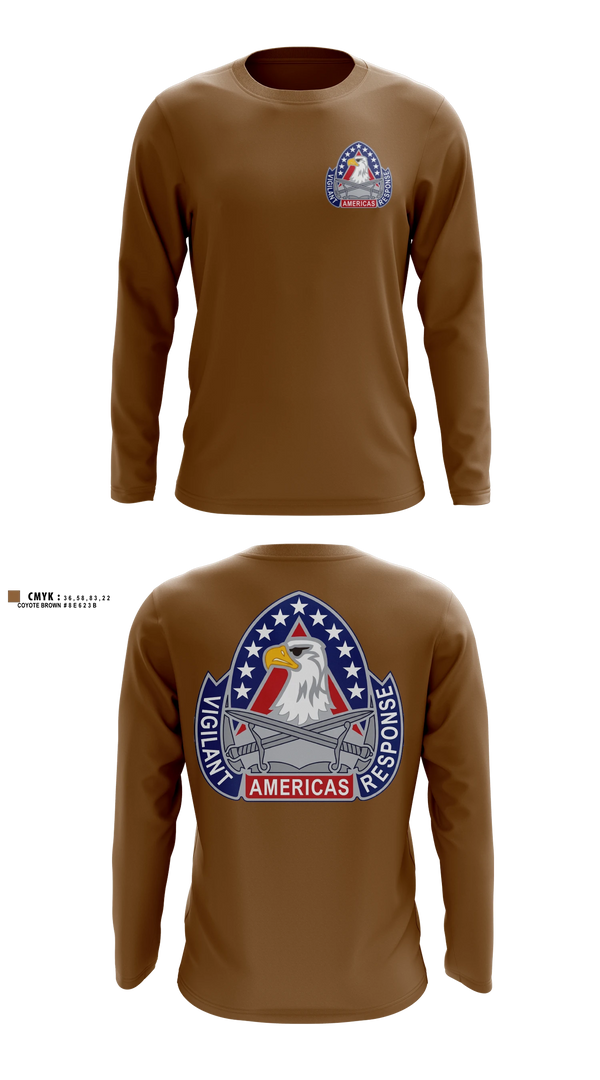 Long Sleeve Performance Shirt, 410th Contracting Support Brigade, Army, Teamtime, Team time, sublimation, custom sports apparel, team uniforms, spirit wear, spiritwear, sports uniforms, custom shirts, team store, custom team store, fundraiser sports, apparel fundraiser
