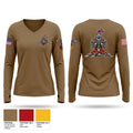 VP-46 FCPOA Women's Long Sleeve V-neck Shirt - 1