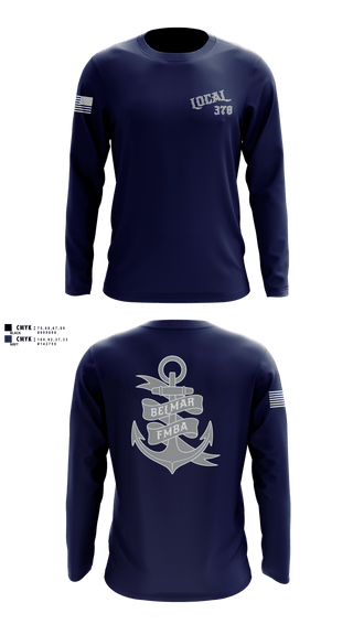 Long Sleeve Performance Shirt, Belmar Ems 378, EMS/EMT, Teamtime, Team time, sublimation, custom sports apparel, team uniforms, spirit wear, spiritwear, sports uniforms, custom shirts, team store, custom team store, fundraiser sports, apparel fundraiser