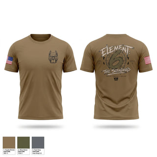 Short Sleeve Performance Shirt, Element 6, Air Force, Teamtime, Team time, sublimation, custom sports apparel, team uniforms, spirit wear, spiritwear, sports uniforms, custom shirts, team store, custom team store, fundraiser sports, apparel fundraiser