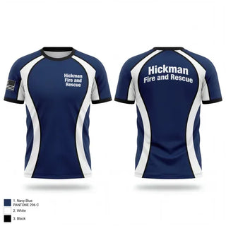 Short Sleeve Performance Shirt, Hickman Fire and Rescue, Fire Department, Teamtime, Team time, sublimation, custom sports apparel, team uniforms, spirit wear, spiritwear, sports uniforms, custom shirts, team store, custom team store, fundraiser sports, apparel fundraiser