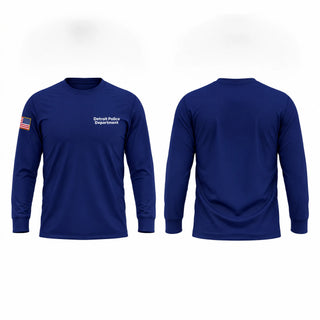 Long Sleeve Performance Shirt, Detroit Police Department, Police, Teamtime, Team time, sublimation, custom sports apparel, team uniforms, spirit wear, spiritwear, sports uniforms, custom shirts, team store, custom team store, fundraiser sports, apparel fundraiser