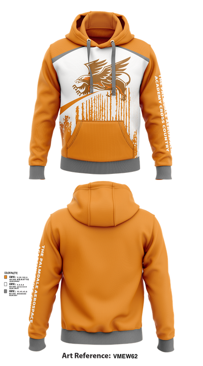 The Palmdale Aerospace Academy Cross Country 45679690 Hoodie - 61