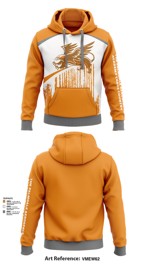 Hoodie, The Palmdale Aerospace Academy Cross Country, Cross Country, Teamtime, Team time, sublimation, custom sports apparel, team uniforms, spirit wear, spiritwear, sports uniforms, custom shirts, team store, custom team store, fundraiser sports, apparel fundraiser