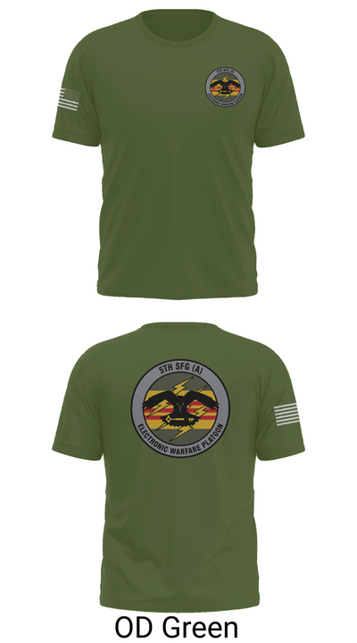 MICO GSB 5TH GROUP EW PLATOON 16265952 Short Sleeve Performance Shirt - 56