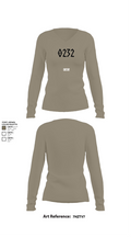 0232 89071174 Women's Long Sleeve V-neck Shirt - 62