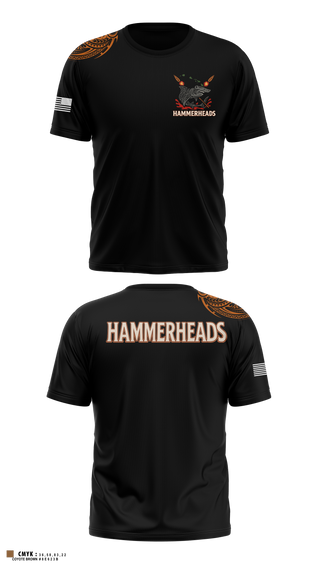 Old School Cotton Feel Shirt, HHC, 307th ESB-E, Army, Teamtime, Team time, sublimation, custom sports apparel, team uniforms, spirit wear, spiritwear, sports uniforms, custom shirts, team store, custom team store, fundraiser sports, apparel fundraiser