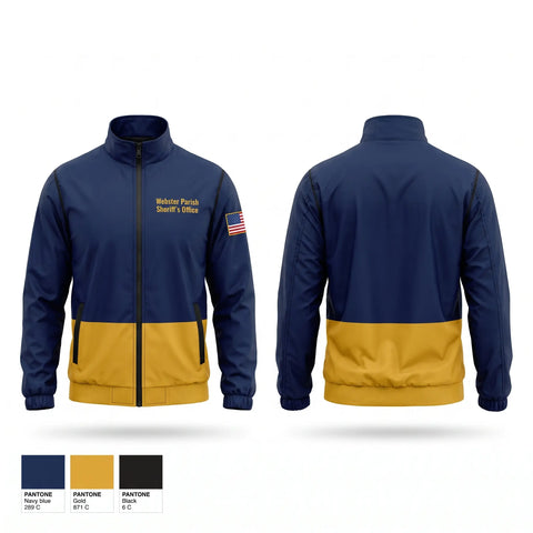 Windbreaker, Webster Parish Sheriffs office, Police, Teamtime, Team time, sublimation, custom sports apparel, team uniforms, spirit wear, spiritwear, sports uniforms, custom shirts, team store, custom team store, fundraiser sports, apparel fundraiser