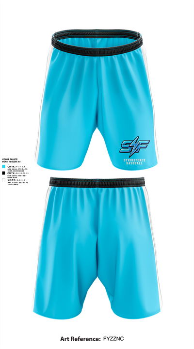 Strikeforce 89599113 Athletic Shorts With Pockets - 1