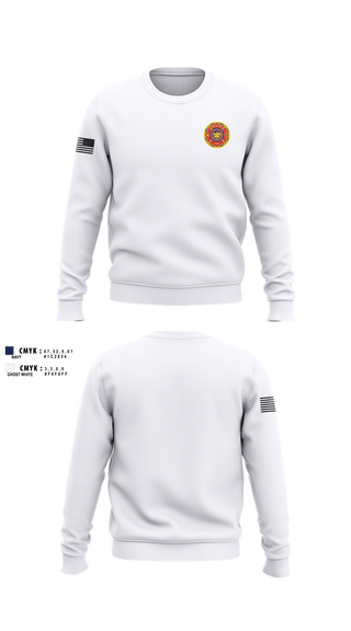 Crew Neck Sweatshirt, Union City Fire & Emergency Services, Fire Department, Teamtime, Team time, sublimation, custom sports apparel, team uniforms, spirit wear, spiritwear, sports uniforms, custom shirts, team store, custom team store, fundraiser sports, apparel fundraiser