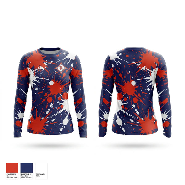 Long Sleeve Performance Shirt, Sandy Creek High School Basketball, Women's Basketball, Teamtime, Team time, sublimation, custom sports apparel, team uniforms, spirit wear, spiritwear, sports uniforms, custom shirts, team store, custom team store, fundraiser sports, apparel fundraiser