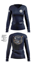 CG STA OAK ISLAND 22567057 Women's Long Sleeve V-neck Shirt - 2