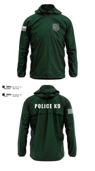 Windbreaker, Gouldsboro Police, Police, Teamtime, Team time, sublimation, custom sports apparel, team uniforms, spirit wear, spiritwear, sports uniforms, custom shirts, team store, custom team store, fundraiser sports, apparel fundraiser