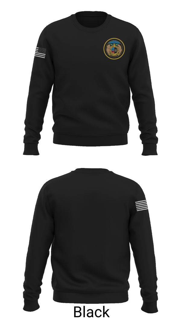 Crew Neck Sweatshirt, Marshals, Police, Teamtime, Team time, sublimation, custom sports apparel, team uniforms, spirit wear, spiritwear, sports uniforms, custom shirts, team store, custom team store, fundraiser sports, apparel fundraiser