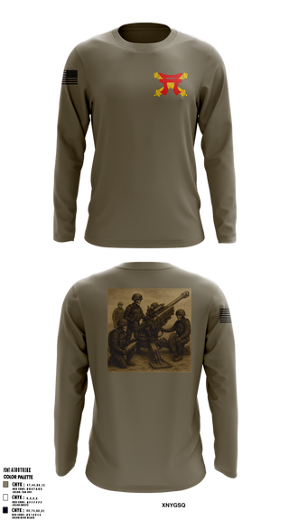 Long Sleeve Performance Shirt, Crusader Battery, , Teamtime, Team time, sublimation, custom sports apparel, team uniforms, spirit wear, spiritwear, sports uniforms, custom shirts, team store, custom team store, fundraiser sports, apparel fundraiser