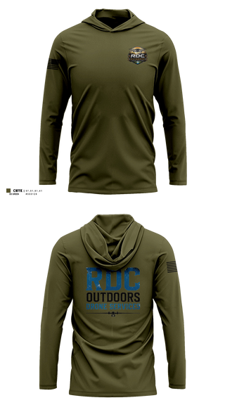 Long Sleeve hooded sunshirt, RDC Outdoors, Police, Teamtime, Team time, sublimation, custom sports apparel, team uniforms, spirit wear, spiritwear, sports uniforms, custom shirts, team store, custom team store, fundraiser sports, apparel fundraiser