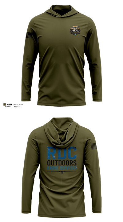 RDC Outdoors Long Sleeve hooded sunshirt - 12