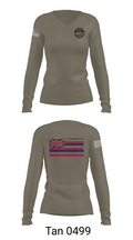 Department Of Corrections and Rehabilitation Honor Guard 39970301 Women's Long Sleeve V-neck Shirt - 11